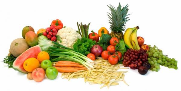 กินแต่ผักและผลไม้